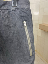 Load image into Gallery viewer, 2000s Mandarina Duck Overdyed Trousers with Back Pocket Zipper Detail - Size L