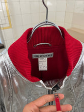 Load image into Gallery viewer, aw1996 Issey Miyake Sample Metallic Astro Moto Jacket - Size L