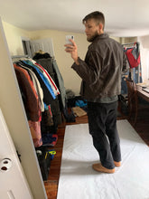 Load image into Gallery viewer, 1980s CDGH Brown Paneled Leather Work Jacket - Size OS