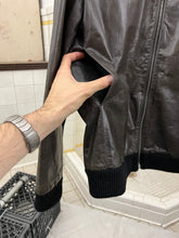 Load image into Gallery viewer, 2000s Kostas Murkudis Leather Racer Jacket - Size L