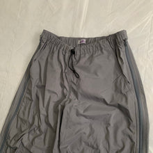 Load image into Gallery viewer, 1990s Lad Musician Gunmetal Full Side Zip Nylon Pants - Size OS