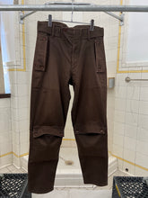 Load image into Gallery viewer, 2000s Katharine Hamnett Mud Brown Military Trousers with Shin Cargo Pockets - Size L