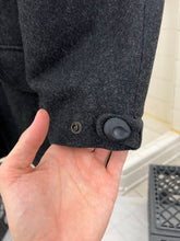 Load image into Gallery viewer, Late 1990s Mandarina Duck Thick Wool M65 Jacket with Grey Nylon Hood - Size L