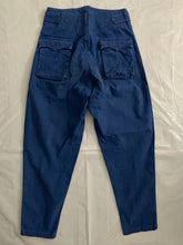 Load image into Gallery viewer, 1980s Katharine Hamnett High Waist &amp; Tapered Military Trousers - Size M