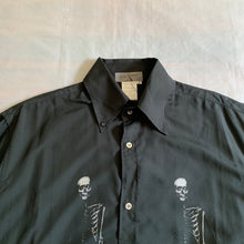 Load image into Gallery viewer, aw1994 Yohji Yamamoto Dual Skeleton Polyester Shirt - Size M