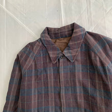 Load image into Gallery viewer, 1980s CDGH Earth Tone Plaid Work Blouson - Size L