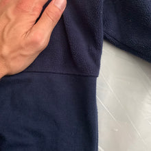 Load image into Gallery viewer, aw2015 Cav Empt Navy Fleece Hooded Pullover - Size L