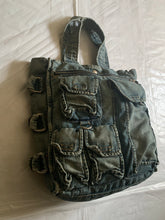 Load image into Gallery viewer, ss2005 Junya Watanabe Denim Cargo Tote Bag -  Size OS