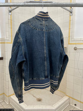 Load image into Gallery viewer, 1980s Katharine Hamnett Denim Teddy Jacket with Hidden Cargo Pocket- Size L