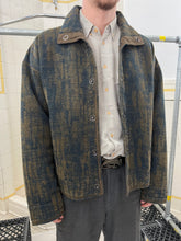 Load image into Gallery viewer, 1990s Armani Marbled Sweatshirt with Snaps - Size L