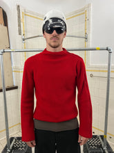 Load image into Gallery viewer, 2000s Armani Rib Knit Sweater with Sleeve Zipper - Size M