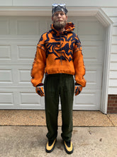 Load image into Gallery viewer, 2021 Seeing Red Tiger Camo Applique Hoodie with Elephant Trunk Sleeves – Size L