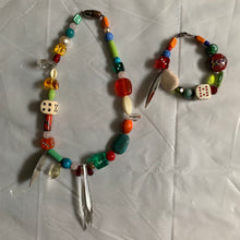 Load image into Gallery viewer, 2000s CDG Arts and Crafts Necklace and Bracelet - Size OS