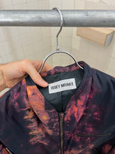 Load image into Gallery viewer, aw1998 Issey Miyake Orange Dyed Synthetic Jacket with Side Zippers - Size M