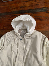 Load image into Gallery viewer, 1990s Armani Modular designs Hunting Jacket with Removable Hood and Quilted Sleeves - Size XL