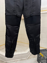 Load image into Gallery viewer, ss1996 Issey Miyake Nylon Moto Trousers with Ribbed Knee Panels - Size M