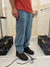 Load image into Gallery viewer, 1980s Marithe Francois Girbaud Adjustable Blue Cargo Pants - Size OS