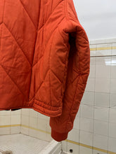 Load image into Gallery viewer, 1990s Armani Orange Quilted Bomber Jacket - Size XL
