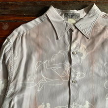 Load image into Gallery viewer, ss1995 Yohji Yamamoto Erotic Shunga Yuzen Print Shirt - Size XL