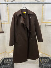 Load image into Gallery viewer, 2000s Mandarina Duck Double Breasted Trench Coat with Back Pleat Detailing - Size XS
