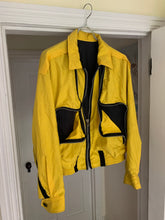 Load image into Gallery viewer, ss1993 Issey Miyake Yellow Nylon Tactical Zipper Blouson - Size L