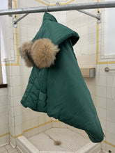 Load image into Gallery viewer, 1980s Marithe Francois Girbaud x Closed Cropped Batwing Bomber with Fur Trim Collar - Size S