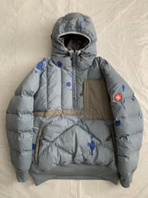 Load image into Gallery viewer, aw2015 Cav Empt Slate Grey Pullover Puffer With Appliqué Back Graphic - Size S