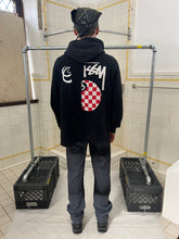 Load image into Gallery viewer, 2015 Kiko Kostadinov x Stussy Reconstructed Black Eightball Hoodie - Size L