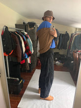 Load image into Gallery viewer, aw1987 Issey Miyake Blue Nylon Circle Pattern Staff Crewneck - Size OS