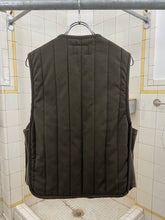 Load image into Gallery viewer, 1990s Armani Military Olive Quilted Vest - Size M