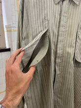 Load image into Gallery viewer, 1980s Marithe Francois Girbaud Multi Stripe Layered Pocket Shirt - Size L