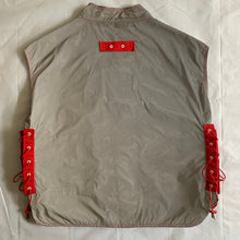 Load image into Gallery viewer, ss2018 Kanghyuk Reversible Recycled Car Airbag Flak Cargo Vest - Size L