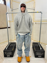 Load image into Gallery viewer, 1980s Marithe Francois Girbaud x Les Millesimes Ribbed Boat Neck Knit Hoodie - Size M