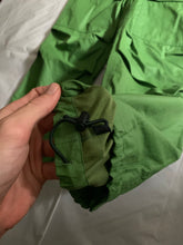 Load image into Gallery viewer, ss2007 Issey Miyake Slime Green Coated Nylon Tactical Pants - Size L