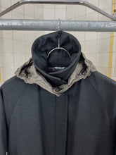 Load image into Gallery viewer, Late 1990s Mandarina Duck Egg Cell Tailored Long Coat - Size M