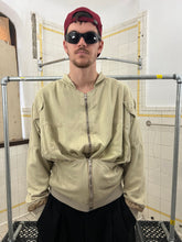 Load image into Gallery viewer, 1980s Marithe Francois Girbaud x Closed Beige Waist Cinch Bomber - Size L