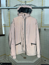 Load image into Gallery viewer, 2000s Armani Futuristic Reflective Glass Jacket with Packable Hood - Size L