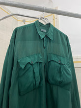 Load image into Gallery viewer, 1980s Katharine Hamnett Silk Cargo Pocket Shirt - Size L