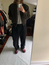 Load image into Gallery viewer, 1980s CDGH Dark Grey Bomber Jacket - Size L