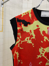 Load image into Gallery viewer, 1990s Vexed Generation Printed Mesh Shirt with Cutoff Sleeves - Size S
