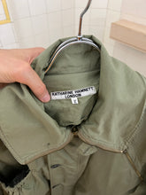 Load image into Gallery viewer, 1980s Katharine Hamnett High Neck Khaki Green RAF MK3 Jacket - Size L
