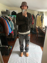 Load image into Gallery viewer, 2000s Yohji Yamamoto x Spotted Horse Repaired Distressed Denim - Size XL