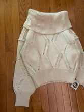 Load image into Gallery viewer, 1980s Issey Miyake Wide Oversized Turtleneck Mix Gauged Knitted Sweater - Size M