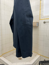 Load image into Gallery viewer, Late 1990s Mandarina Duck Navy 'Fiberduck' Workshirt with Hidden Chest Pocket - Size M
