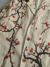 Load image into Gallery viewer, ss1995 Issey Miyake Cream Blazer with Embroidered Sakura Tree - Size L