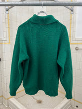 Load image into Gallery viewer, 1980s Marithe Francois Girbaud x Maillaparty Green Turtleneck Sweater - Size M