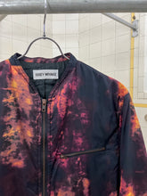 Load image into Gallery viewer, aw1998 Issey Miyake Orange Dyed Synthetic Jacket with Side Zippers - Size M