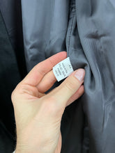 Load image into Gallery viewer, Late 1990s Mandarina Duck Egg Cell Tailored Long Coat - Size M