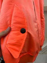 Load image into Gallery viewer, 1990s Armani Oversized Metallic Orange Bomber - Size XL