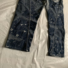 Load image into Gallery viewer, ss2008 Issey Miyake APOC Mapping Graphic Denim - Size XL
